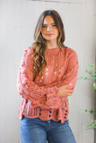 Sunset Stitches Crochet Pullover
