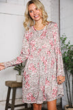 Sweet & Spotted Rose Babydoll Tunic Dress