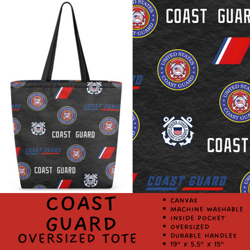 Batch #264 - Travel Collection - Closes 12/31 - ETA - Coast Guard Oversized Totes