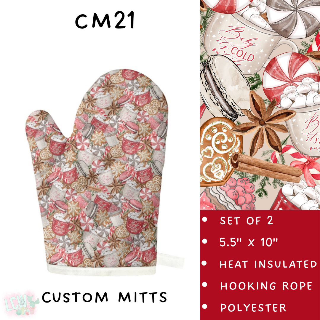 Batch #233 - Baking Spirits Bright  - Closes 10/31 - ETA early/mid Dec - CM21 Mitts