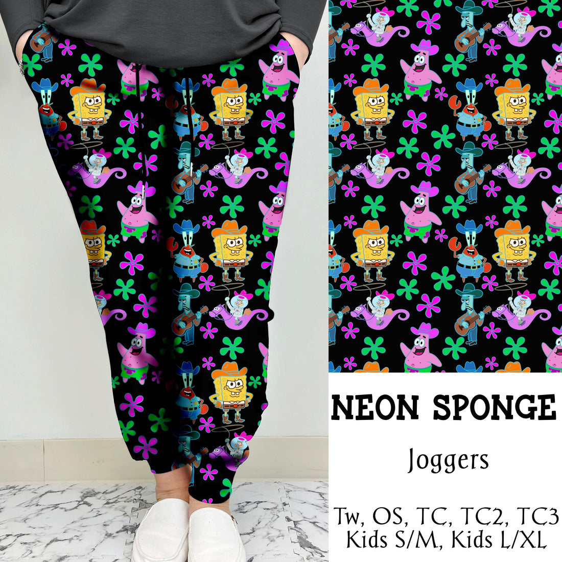 Neon Sponge Leggings/Joggers | Run ends 3/8| ETA 42 Days