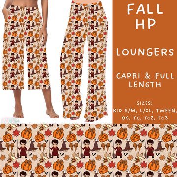 Batch #213 - Character Fall - Closes 10/9 - ETA mid Nov - Fall HP Capri and Full Length Loungers