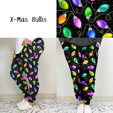 X-Mas Bulb Leggings/Joggers | Run ends 11/2 | ETA 32 Days