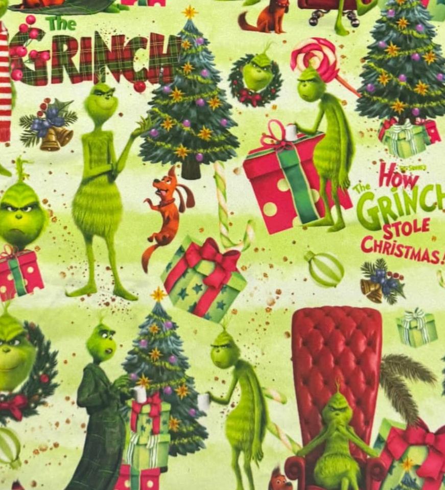 Grinch Mean Green Man Print Leggings w/ Pockets | ETA 12/5