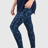 Spring Umbrella Print Soft Leggings