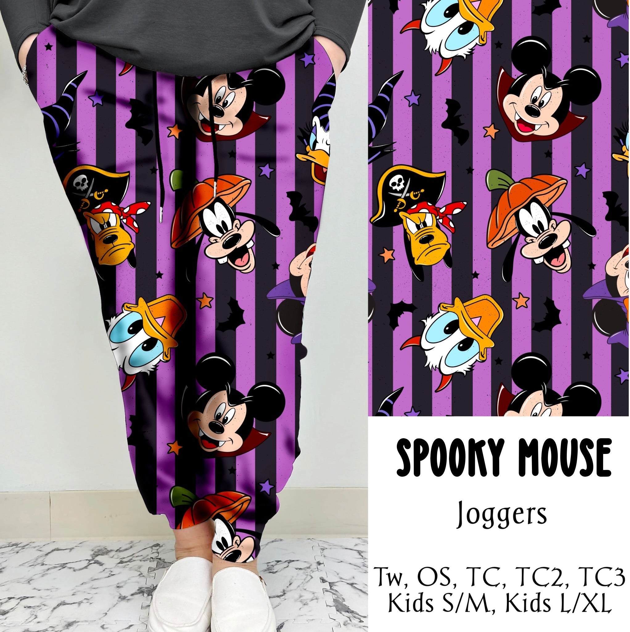 Spooky Mouse Leggings/Joggers | Run Ends 7/28| ETA 42 days
