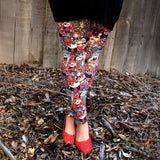 Cute Alien Monster Soft Leggings - Adult & Kid Sizes