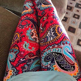Watermelon Paisley Print Leggings