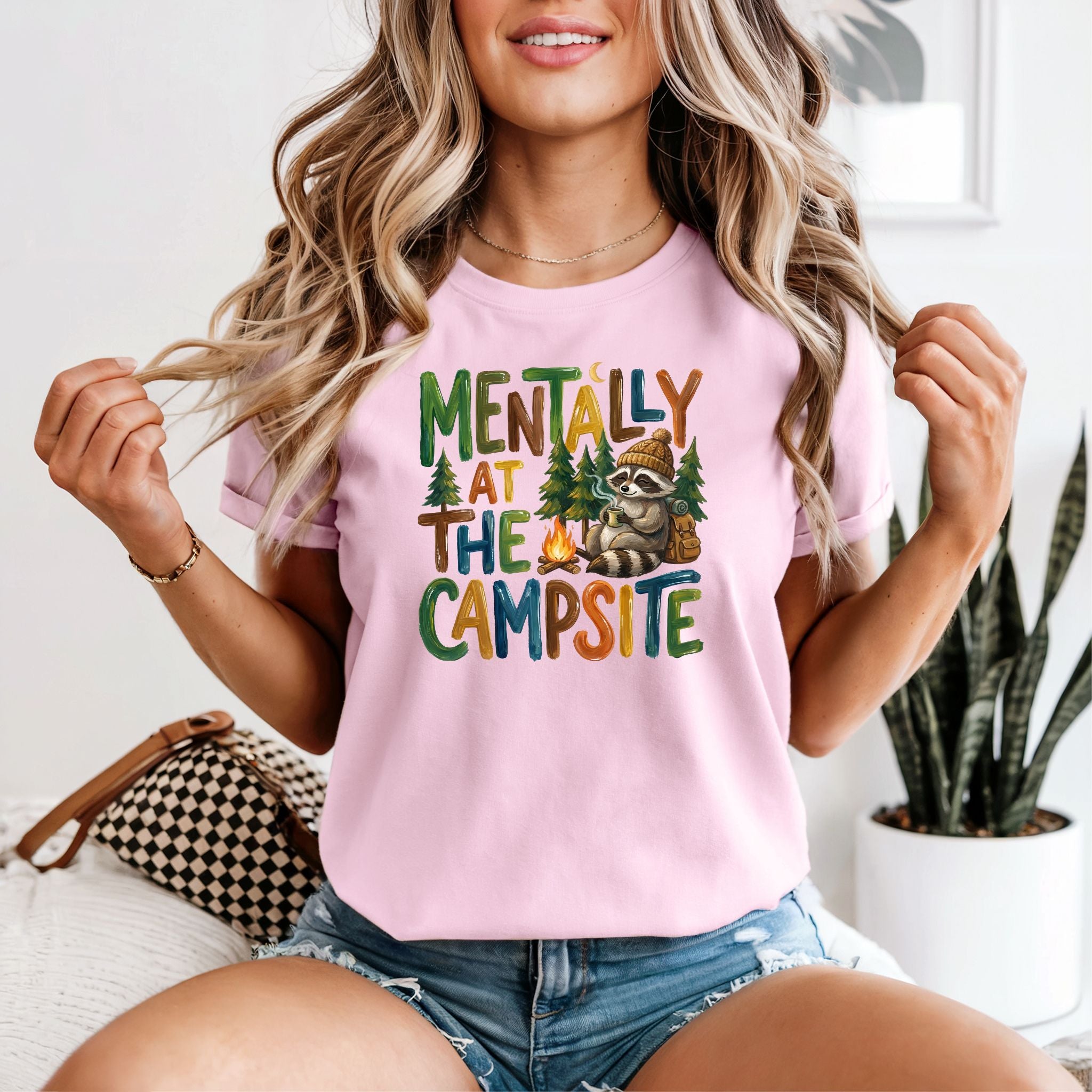 Mentally At The Campsite Tshirt