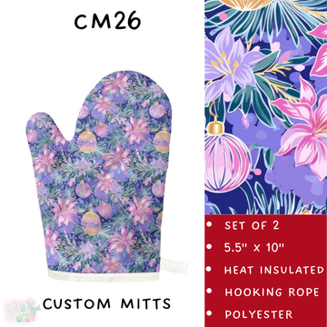 Batch #233 - Baking Spirits Bright  - Closes 10/31 - ETA early/mid Dec - CM26 Mitts