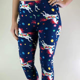 Story Book Unicorn Soft Leggings