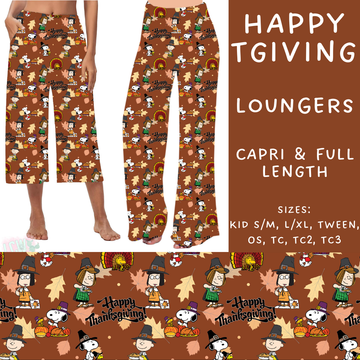 Batch #213 - Character Fall - Closes 10/9 - ETA mid Nov - Happy Tgiving Capri and Full Length Loungers