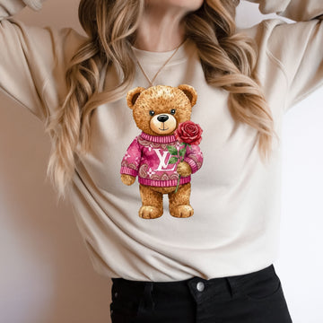 Pink Teddy Sweatshirt