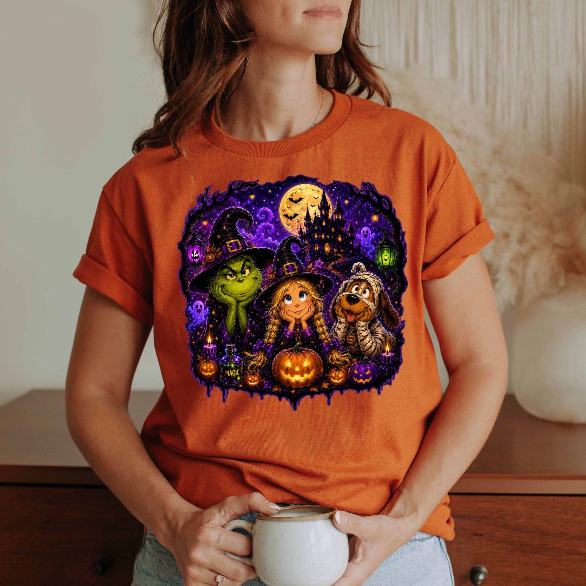 Green Halloween Tshirt