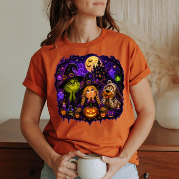 Green Halloween Tshirt