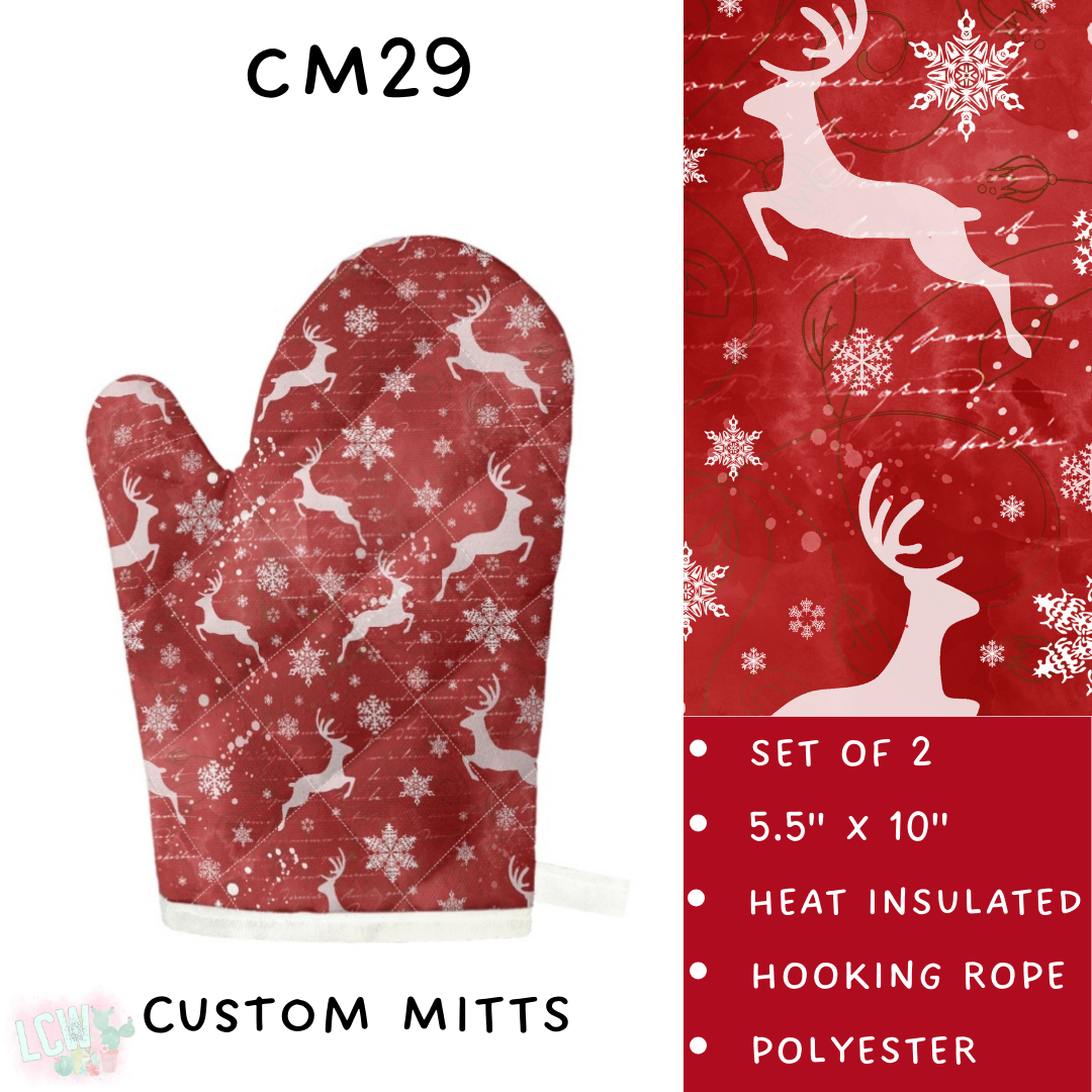 Batch #233 - Baking Spirits Bright  - Closes 10/31 - ETA early/mid Dec - CM29 Mitts