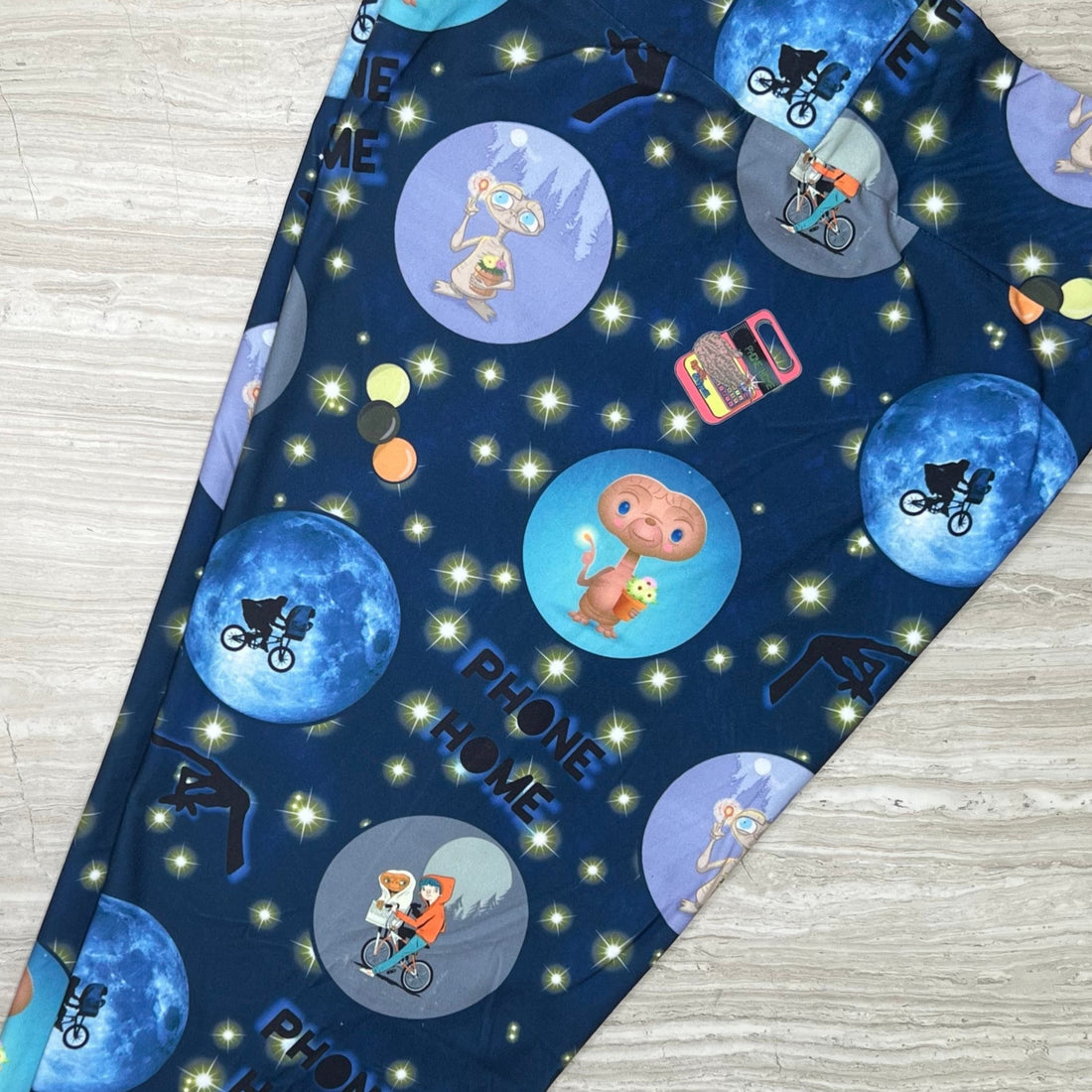 Celestial Movie-Inspired High-Rise Leggings - Soft Polyester Blend with Yoga Waistband