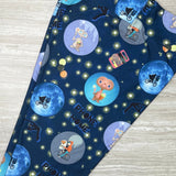 E.T. Movie Inspired Print High-Rise Leggings