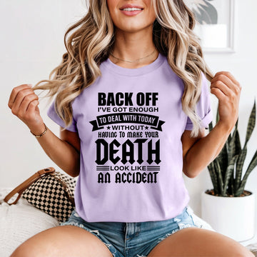 Back Off Tshirt
