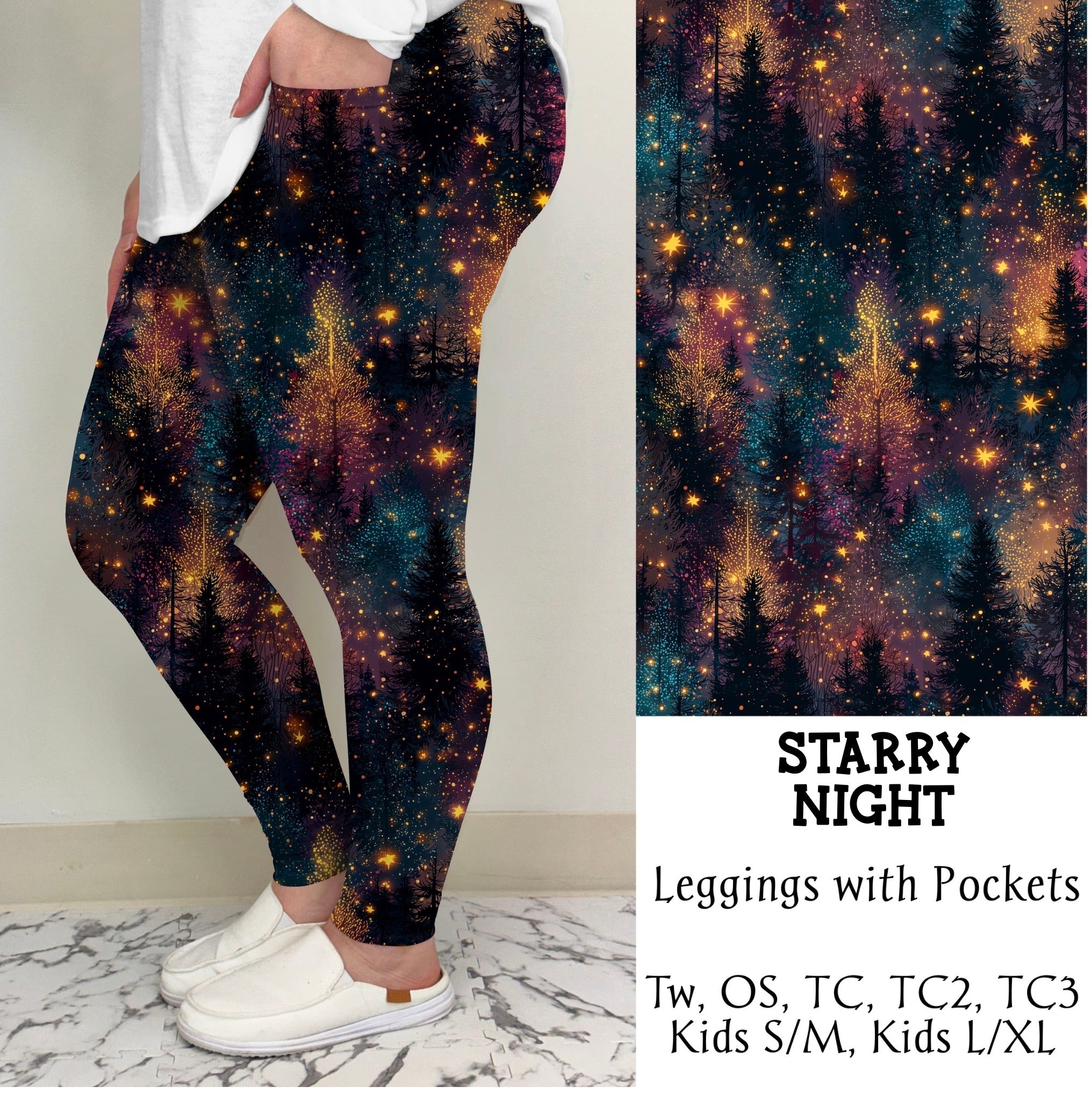 Starry Night Leggings/Joggers | Run Ends 9/8 | ETA 42 days