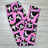 Party Dog Pink Soft Leggings