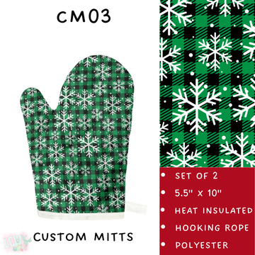 Batch #233 - Baking Spirits Bright  - Closes 10/31 - ETA early/mid Dec - CM03 Mitts