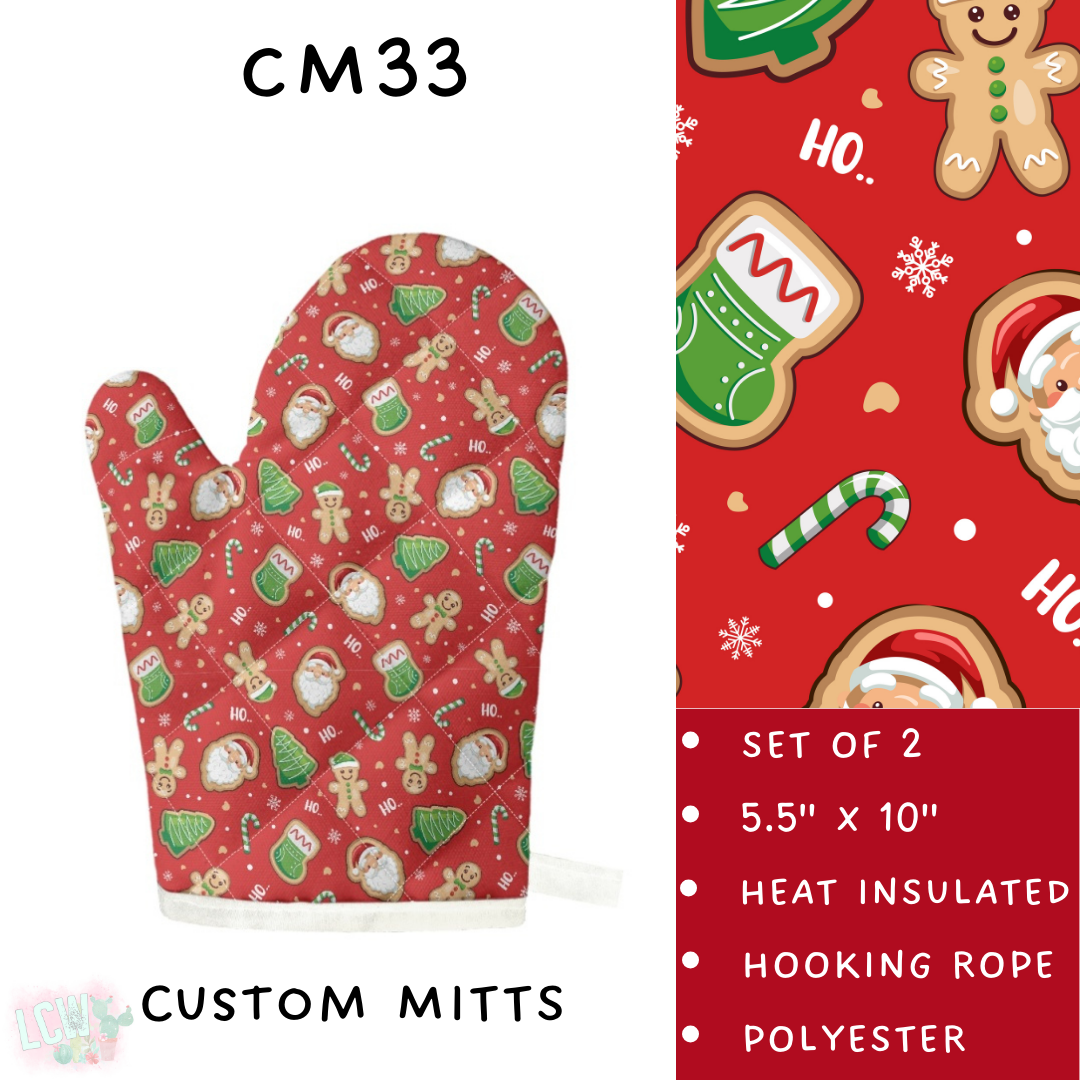 Batch #233 - Baking Spirits Bright  - Closes 10/31 - ETA early/mid Dec - CM33 Mitts