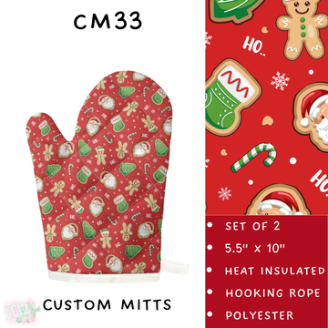 Batch #233 - Baking Spirits Bright  - Closes 10/31 - ETA early/mid Dec - CM33 Mitts