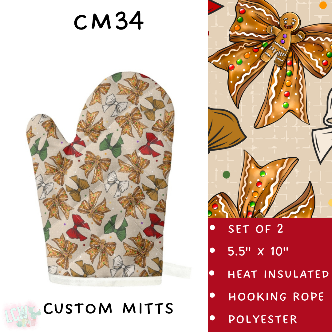 Batch #233 - Baking Spirits Bright  - Closes 10/31 - ETA early/mid Dec - CM34 Mitts