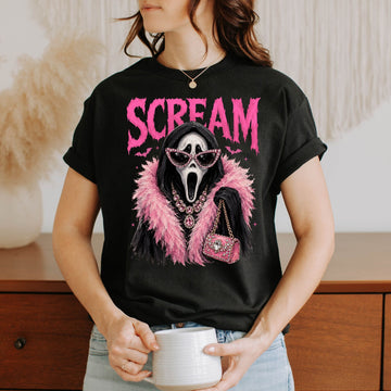 Fashionista Scream Tshirt
