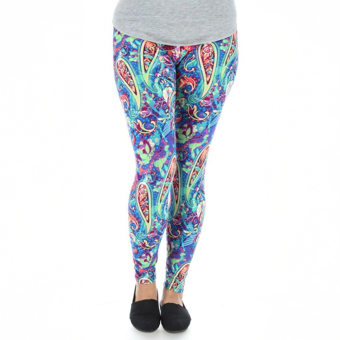 Bird of Paradise Paisley Leggings