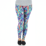 Bird of Paradise Paisley Leggings