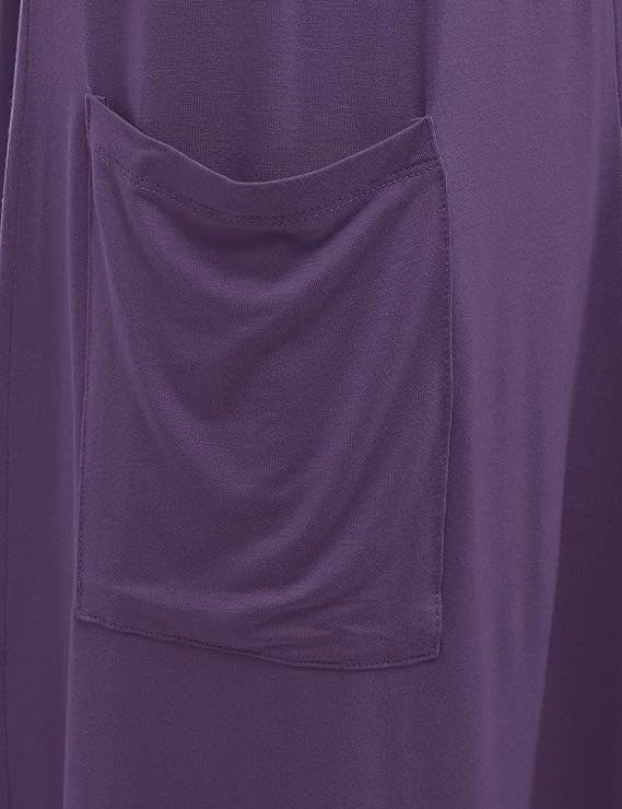 Women's Open Front Knee Length Long Sleeve Cardigan w/ Pockets S-3X