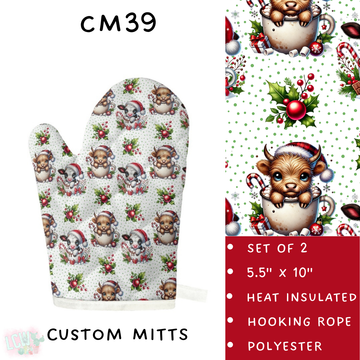 Batch #233 - Baking Spirits Bright  - Closes 10/31 - ETA early/mid Dec - CM39 Mitts