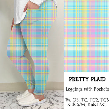 Pretty Plaid Leggings/Joggers | Run ends 3/8| ETA 42 Days