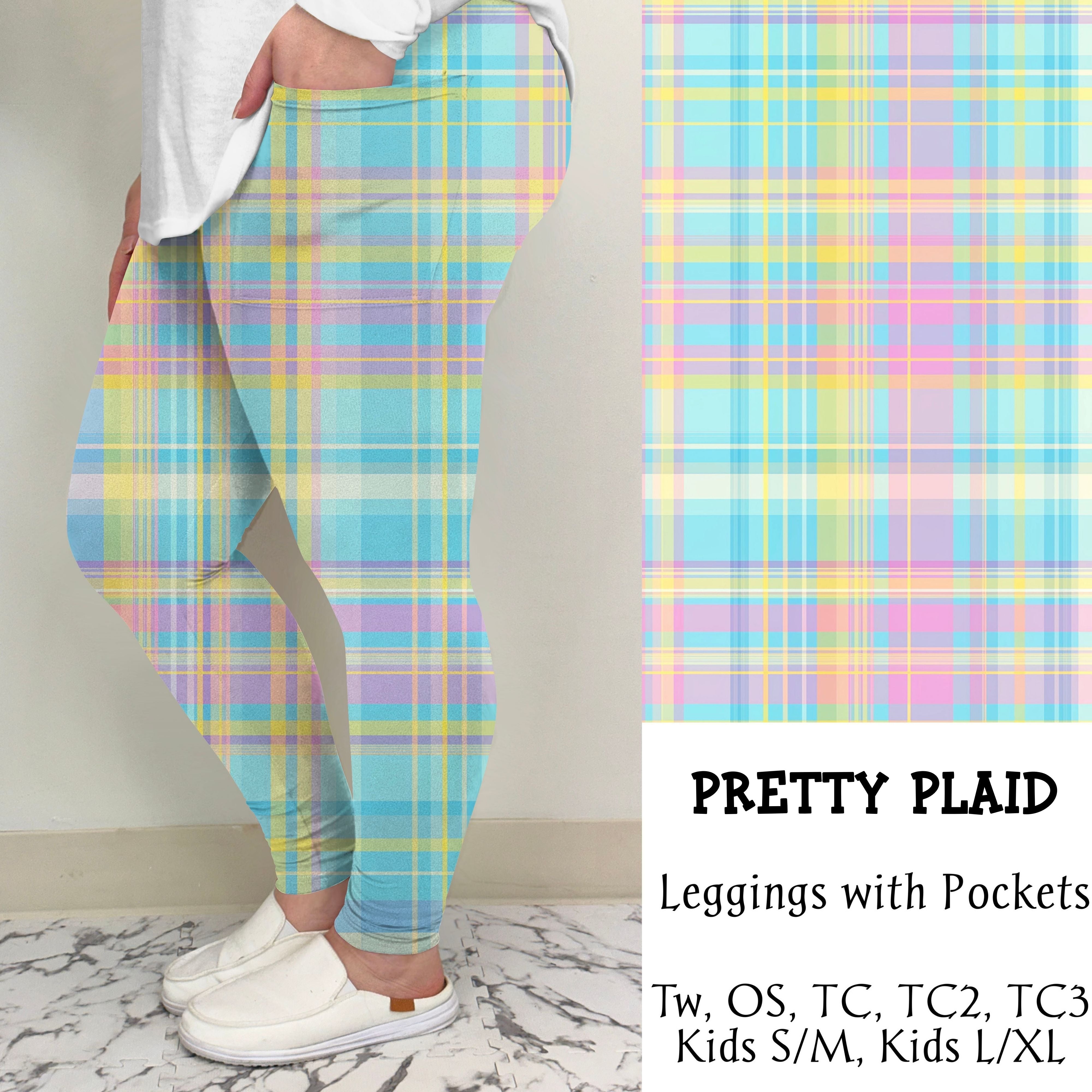 Pretty Plaid Leggings/Joggers | Run ends 3/8| ETA 42 Days