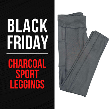 Charcoal Sports Pocket Leggings