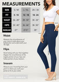 AMAZING Denim Leggings with Pockets - High Waist Jeggings - Tummy Control Shaping - MULTIPLE COLORS