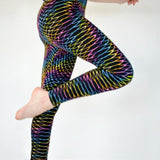 Rainbow Mermaid Scale Leggings