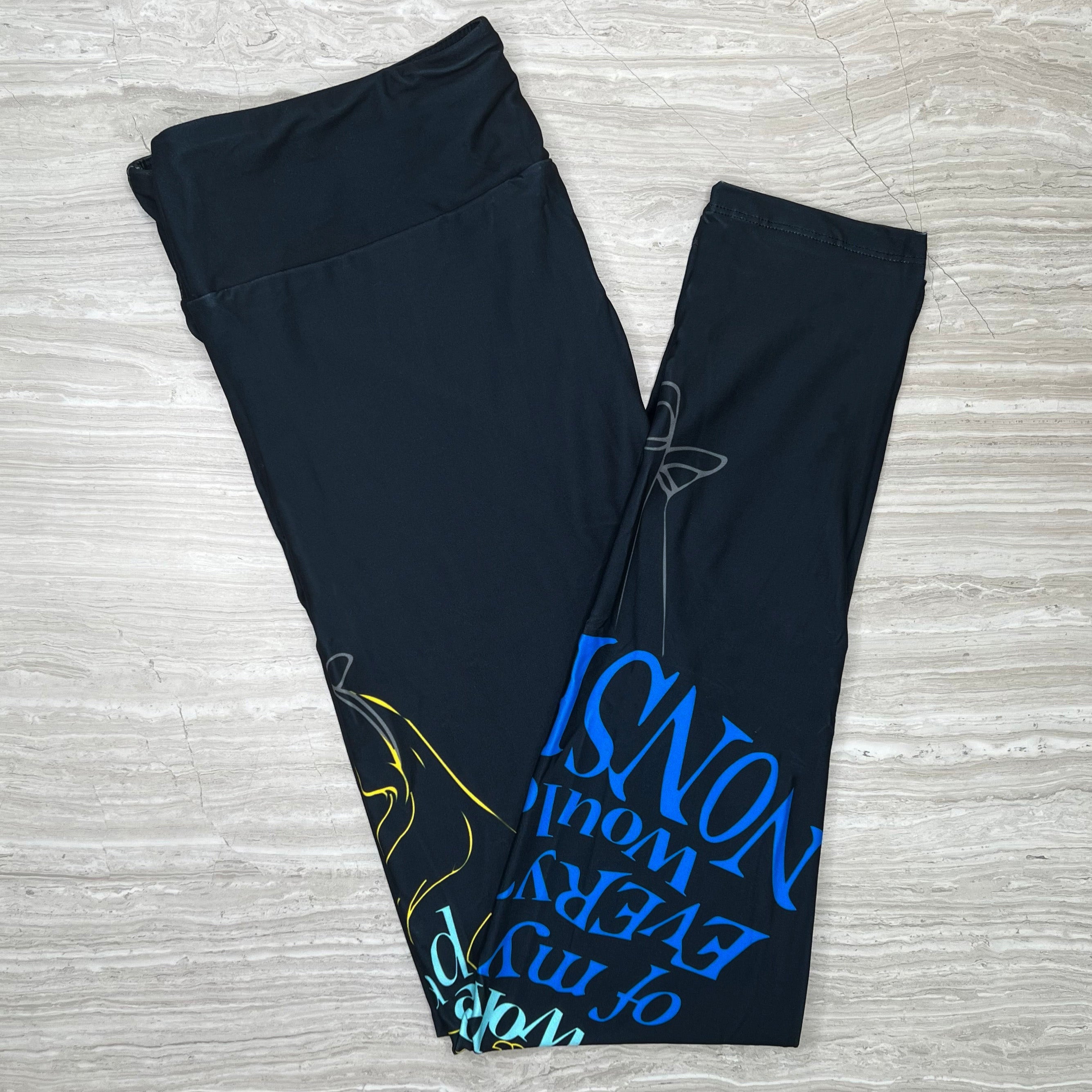 If I Had a World Of My Own Everything Would Be Nonsense Alice Dress Print Leggings