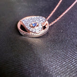 925 Sterling Silver CZ Necklaces – Star Moon, Snowflake, Heart, Infinity Bar