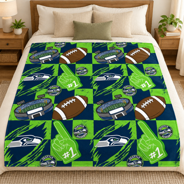 Seattle 50x60 Blanket | Run Ends 10/14 | ETA 42 days