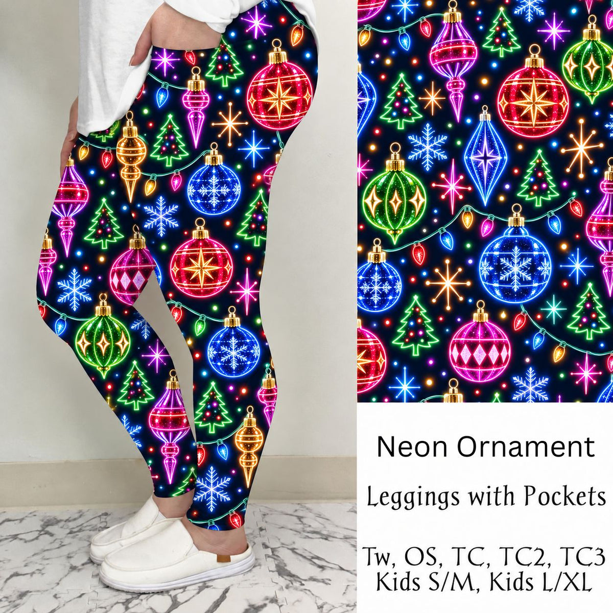 Neon Ornament Leggings/Joggers | Run Ends 10/9 | ETA 42 days