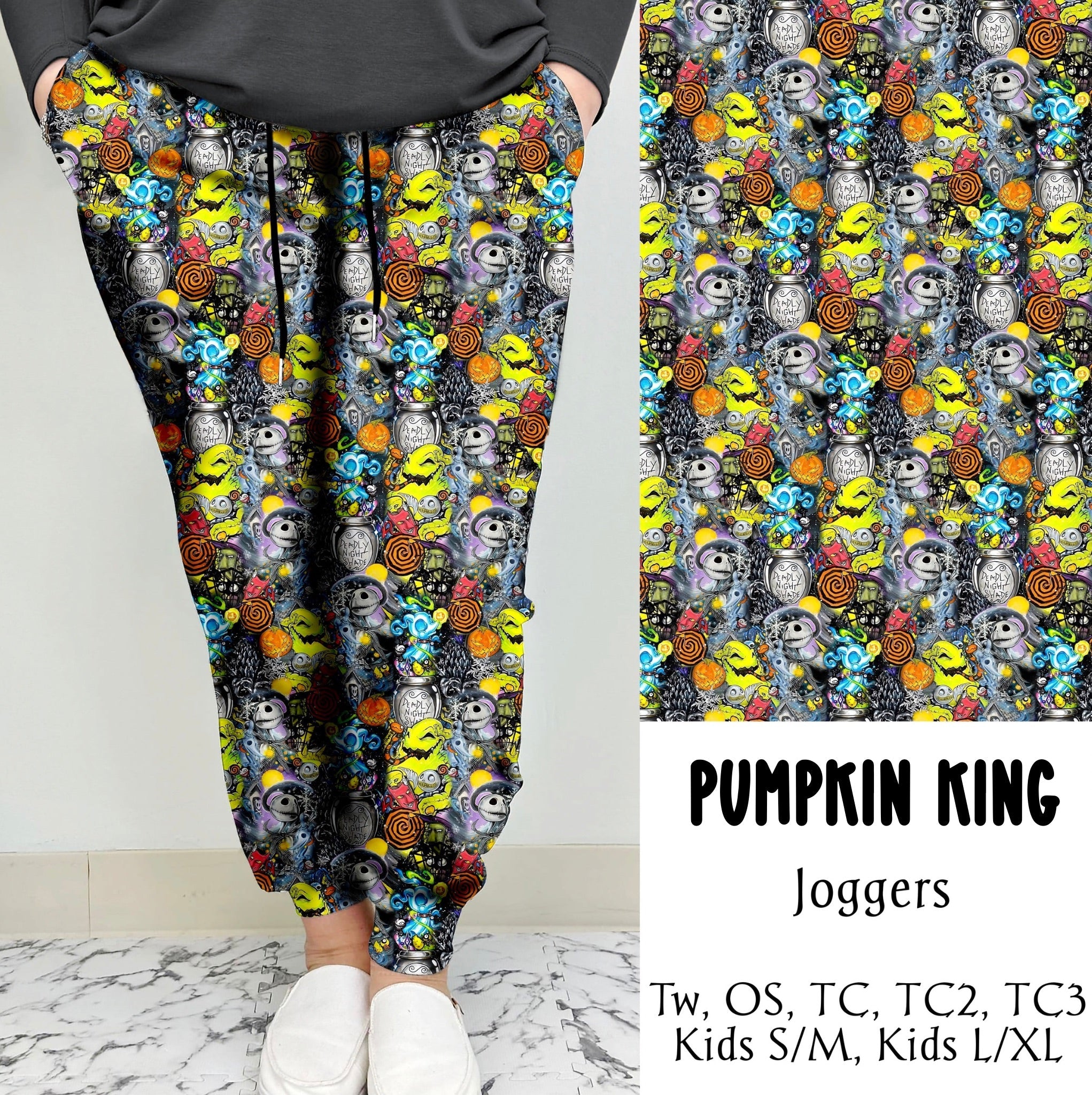 Pumpkin King Leggings/Joggers | Run Ends 7/28| ETA 42 days