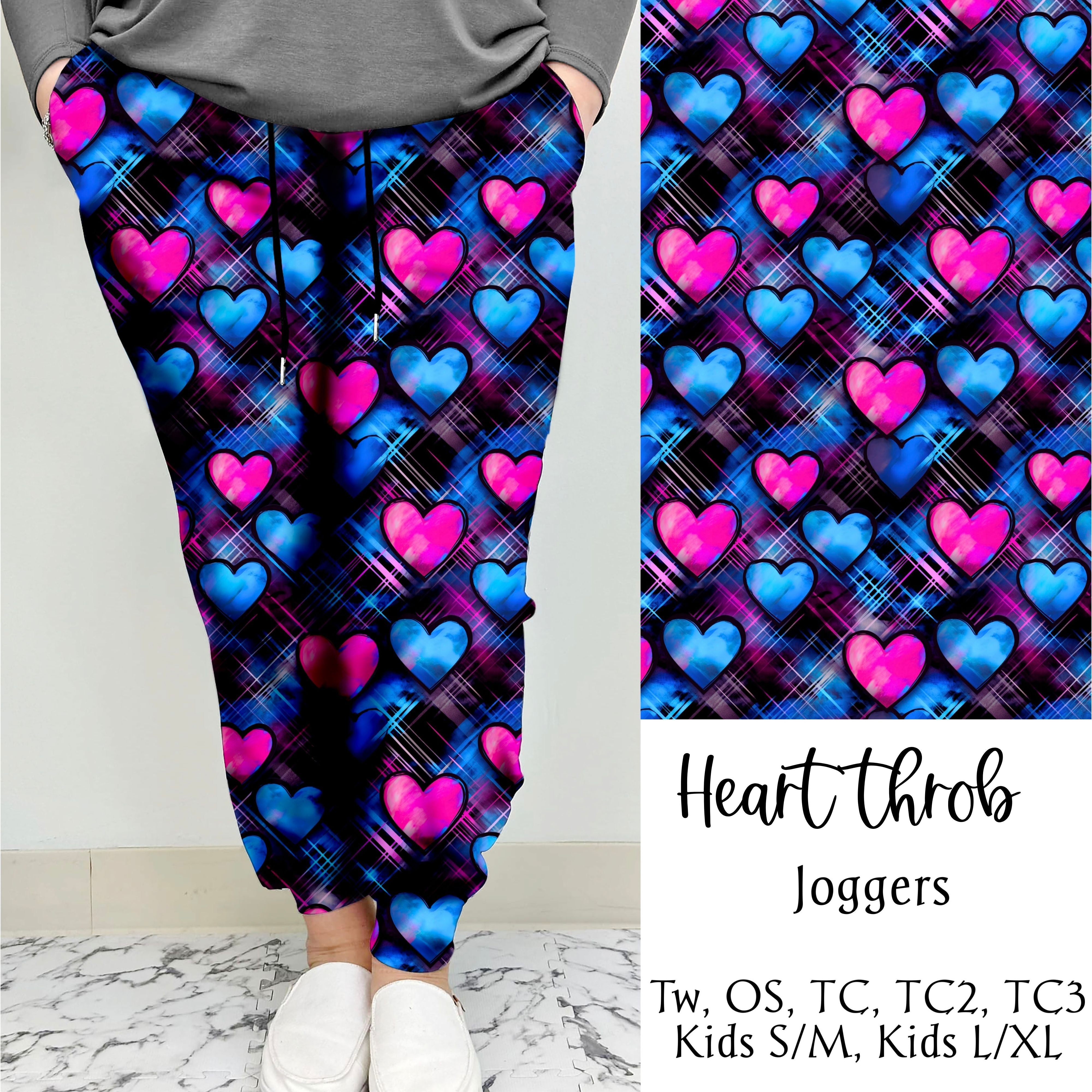 Heart Throb Leggings/Joggers | Run ends 12/9 | ETA 42 Days