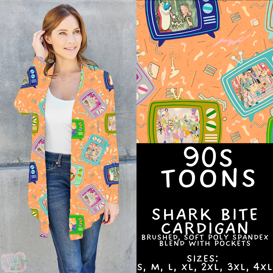 Batch #461 - October Request Run - Closes 12/9 - ETA late Jan - 90s Toons Cardigan