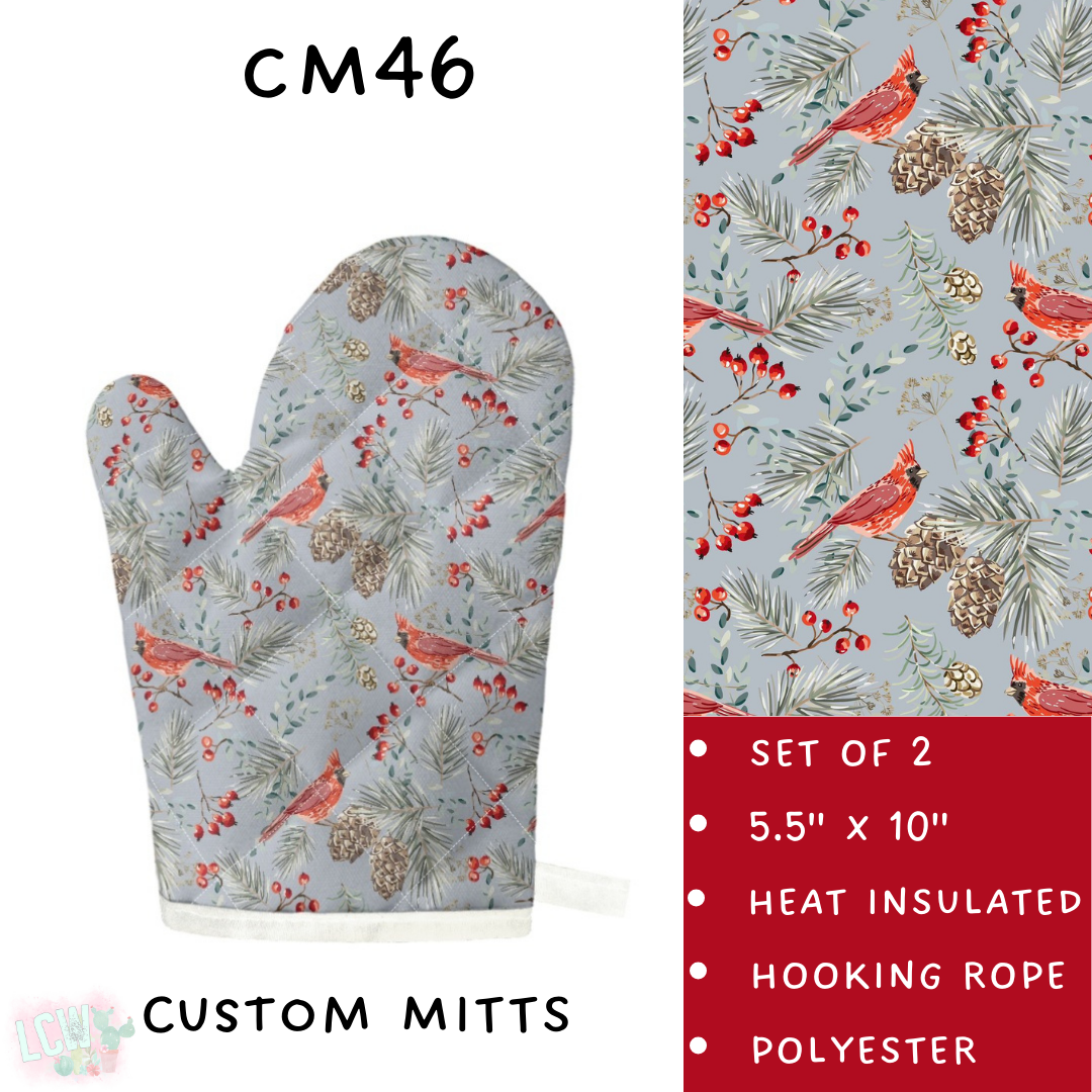 Batch #233 - Baking Spirits Bright  - Closes 10/31 - ETA early/mid Dec - CM46 Mitts