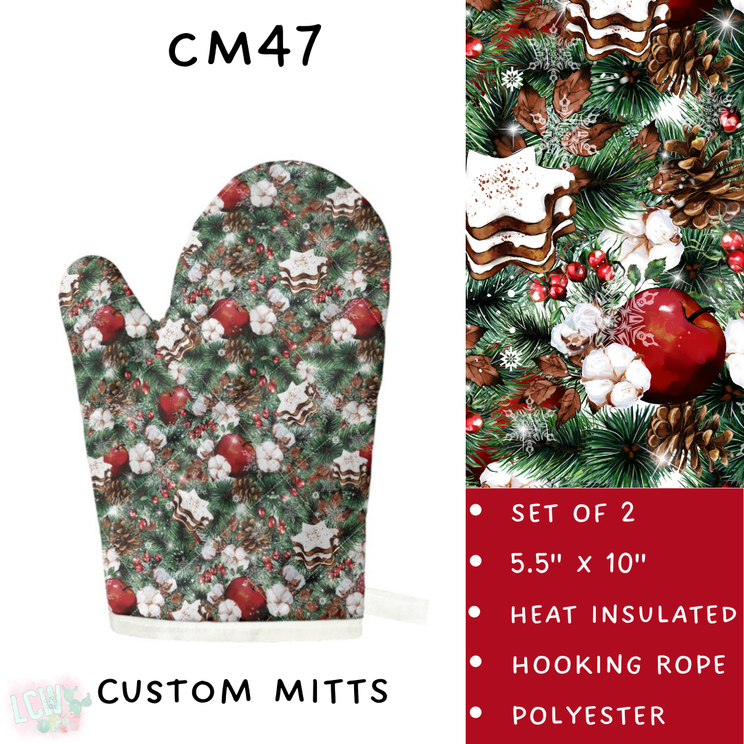 Batch #233 - Baking Spirits Bright  - Closes 10/31 - ETA early/mid Dec - CM47 Mitts