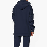 Comfy Lounge Drawstring Hoodie Sweatshirt w/ Kangaroo & Tech Pocket