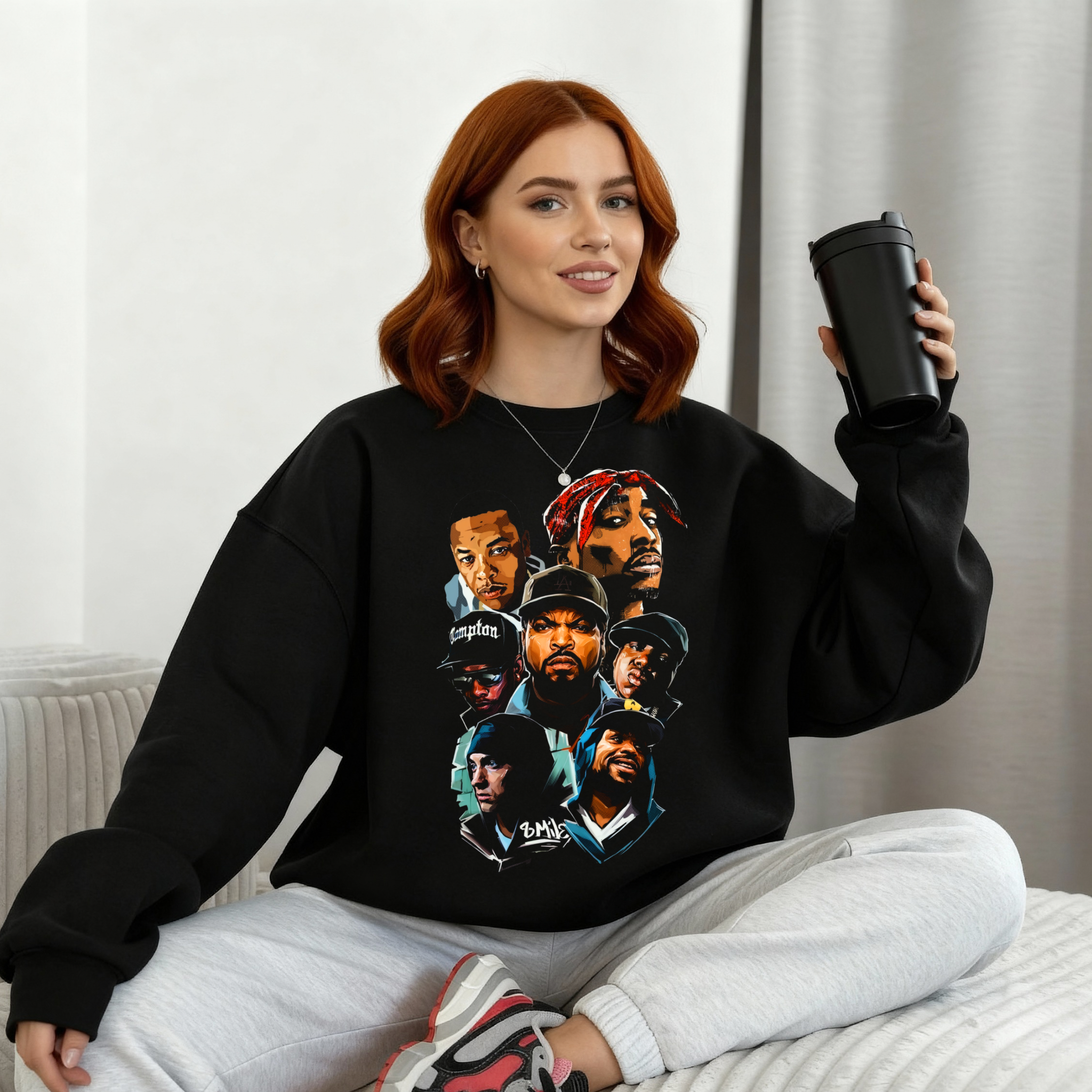 Rap Collage Sweatshirt